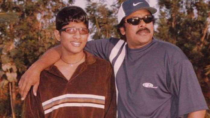 Blast from the past A picture of Allu Arjun for his teen days is bound to leave you speechless