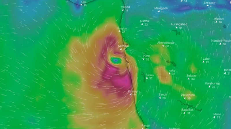 Cyclone Nisarga to hit Mumbai around noon, flights to be hit: IMD