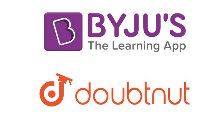 Ed-tech Unicorn BYJU'S in talks to buy e-learning app Doubtnut at $125M valuation