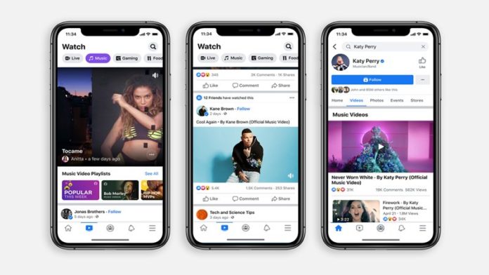 Facebook to show official music videos on its network in US