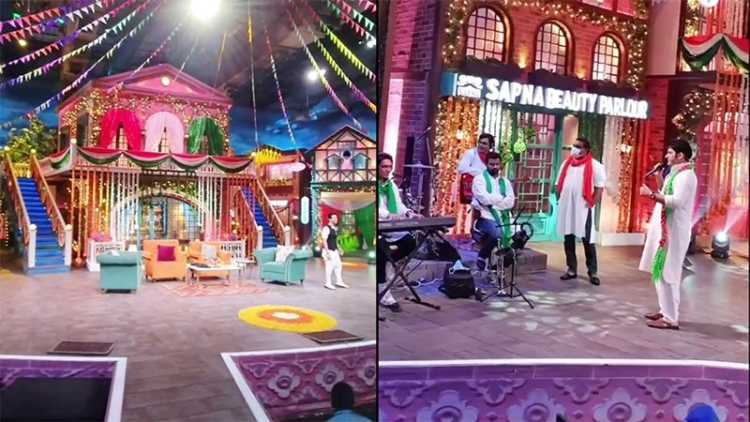 Independence Day Celebration On The Sets Of The Kapil Sharma