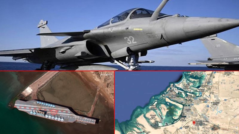 Iranian missiles land near UAE airbase where Indian Rafale halted