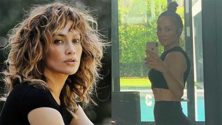 Jennifer Lopez Shows Off Her Glowing Birthday Workout Picture