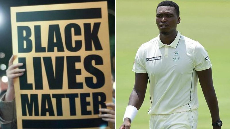 Lungi Ngidi Gets Himself Stuck Into Black Lives Matter Controversy