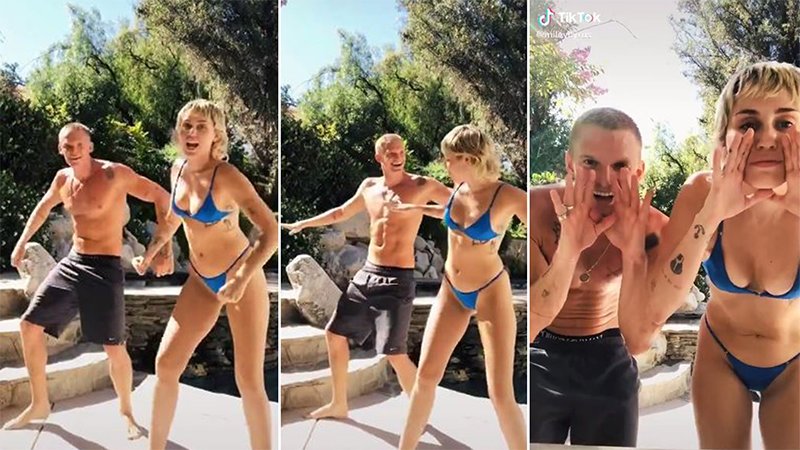 Miley Cyrus & Cody Simpson Dances Together Perfectly In THIS Epic TikTok Video
