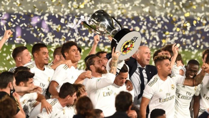 Real Madrid clinch record-extending 34th La Liga championship title