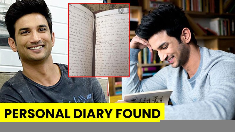 Sushant Singh Rajput's Personal Diary FOUND