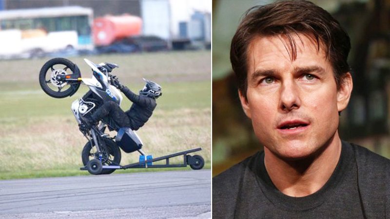 Tom Cruise Frustrated As Bike Explodes While Shooting For Mission Impossible 7