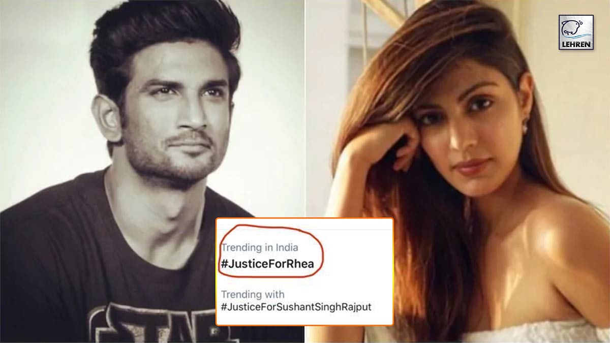 Twitter Users Demand Justice For Rhea Chakraborty