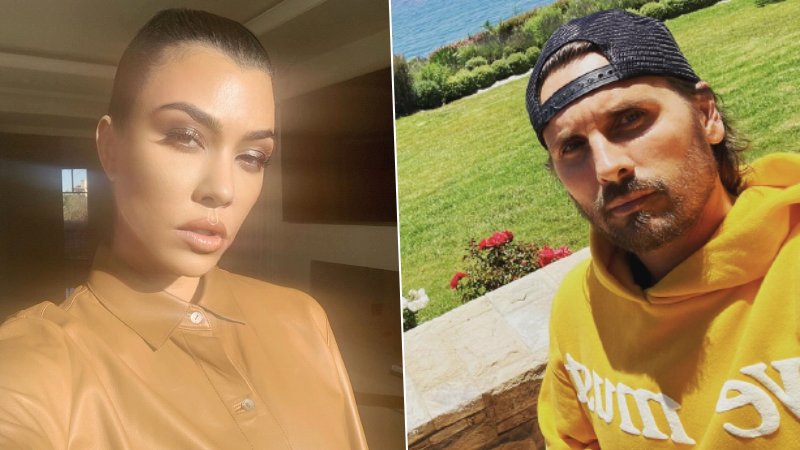 Scott Disick Flirts With Ex- Kourtney Kardashian After She Posts Picture In New Metallic Swimsuit