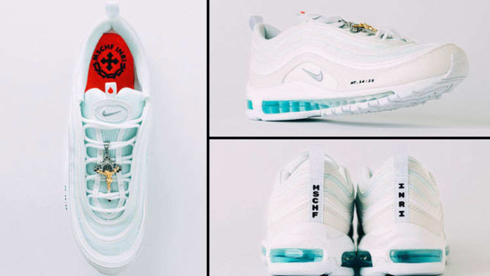 Sneakers filled with Holy Water termed as 'Jesus Shoes' sold out in a jiffy