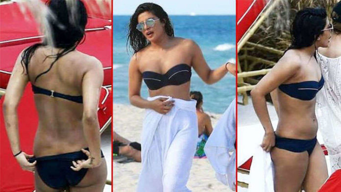 Priyanka Chopra looks frightful and flabby in these Bikini pictures!