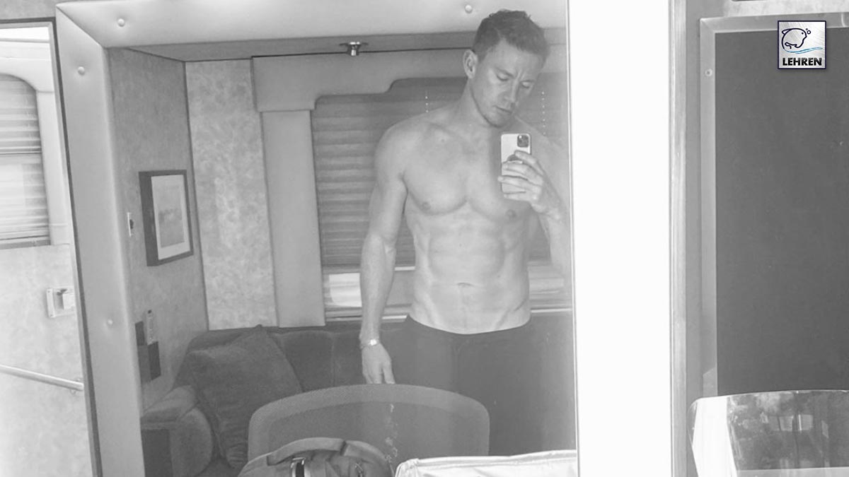 channing tatum shirtless shes the man