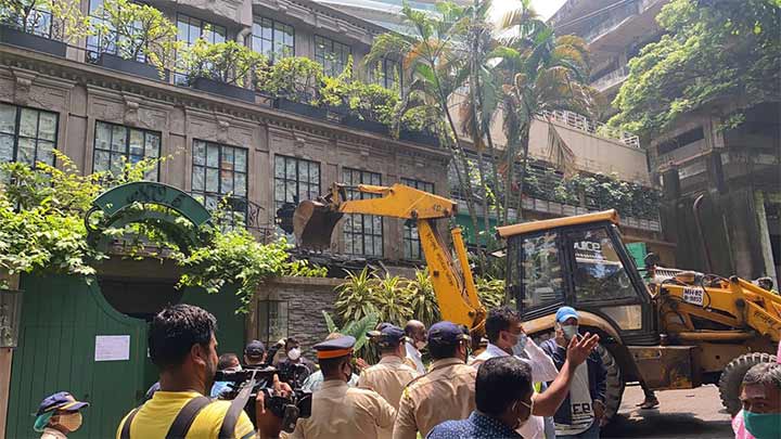 BMC’s demolition of Kangana Ranaut’s office