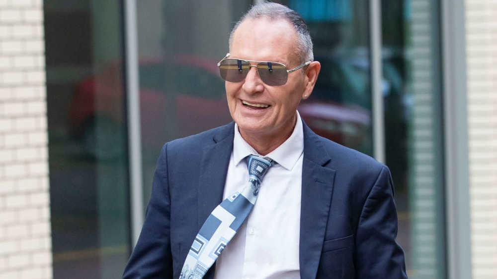 England legend Paul Gascoigne 'kissed a fat lass' on the lips to boost her confidence, court hears