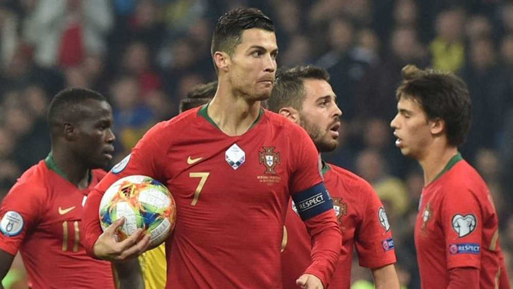 Ronaldo's 700th goal not enough as Ukraine reaches Euro 2020