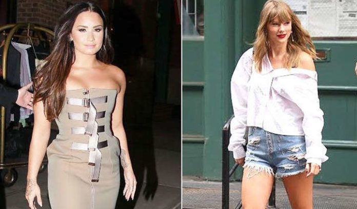 Here's how Demi Lovato put the biggest smile on Taylor Swift's face!