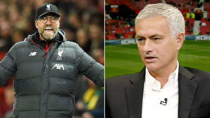 Jose Mourinho claps back at Jurgen Klopp for criticism of Manchester United's tactics