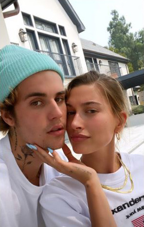 Justin and Hailey celebrated 2nd wedding anniversary