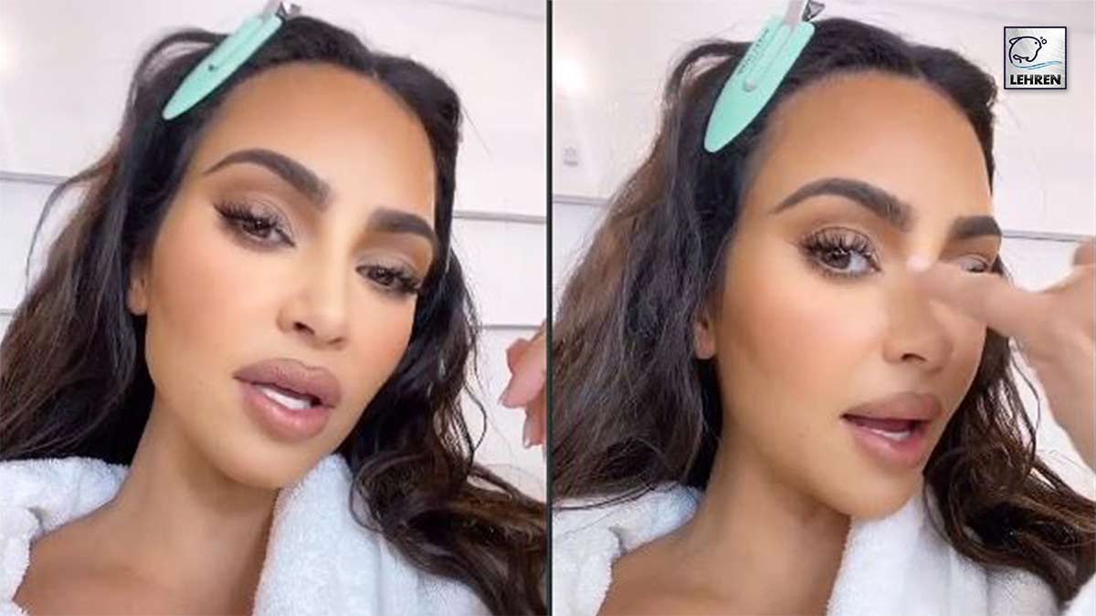 KUWTK Star Kim Kardashian Shared Her Glam Make-Up Look