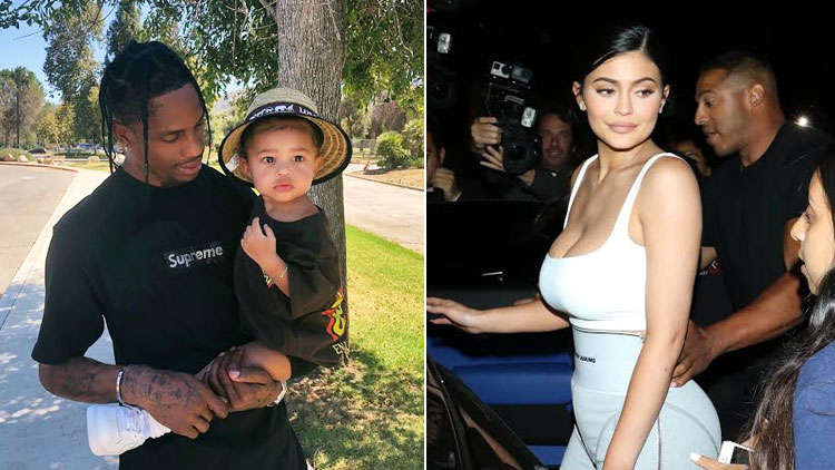 Kylie Jenner attends a music festival with Stormi to support ex-BF Travis Scott