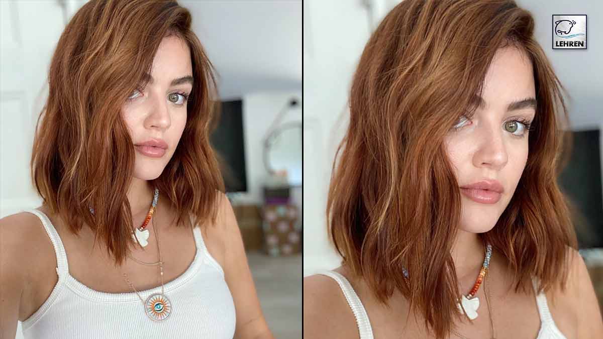 Lucy Flaunts Her Red Hair Color Through An Instagram Post