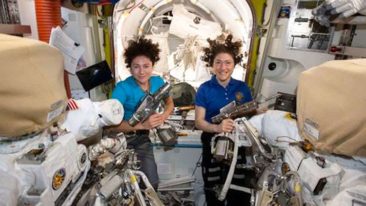 NASA makes history with their FIRST ever all-female spacewalk!