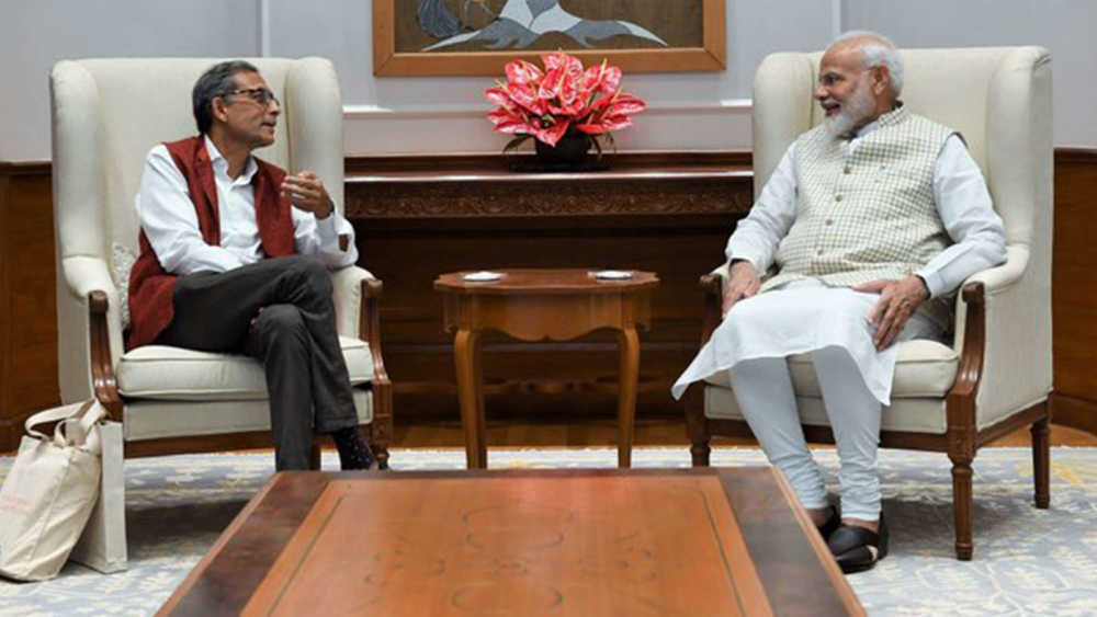 Nobel Prize winner Abhijit Banerjee meets PM Modi
