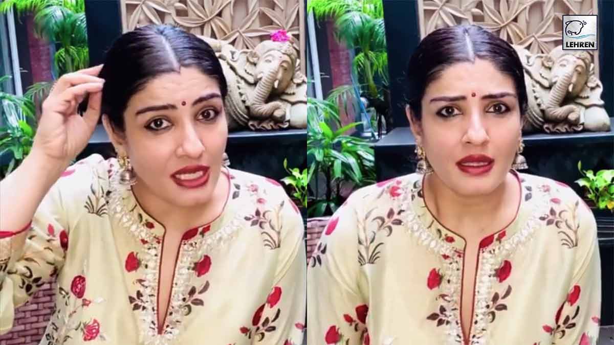 Raveena Tandon Shares Easy Home Remedy To Prevent Hair Fall