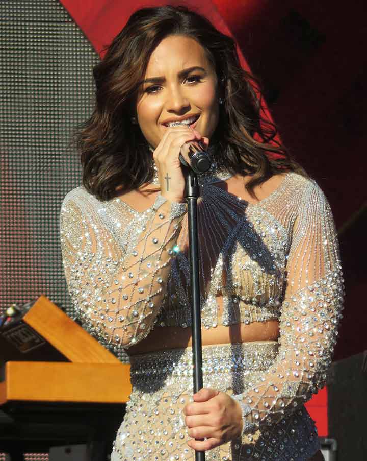 Singer and Actor Demi Lovato 