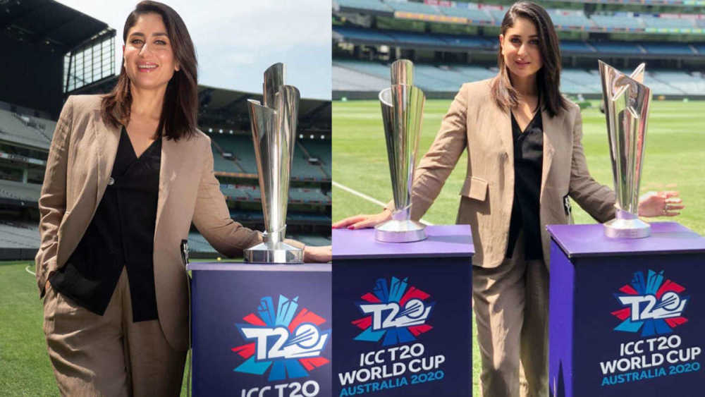 Kareena Kapoor unveils ICC Women's T20 World Cup trophy
