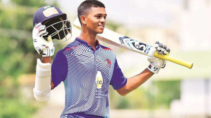 Yashasvi Jaiswal becomes youngest to register List-A double ton
