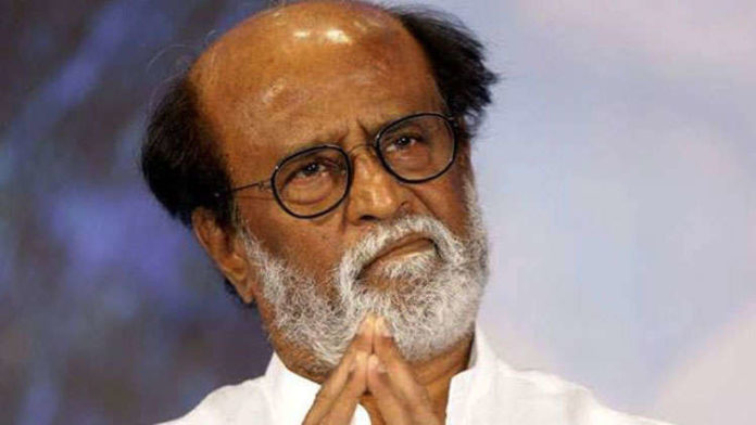 A complaint lodged against Rajnikanth for spreading 'false news'