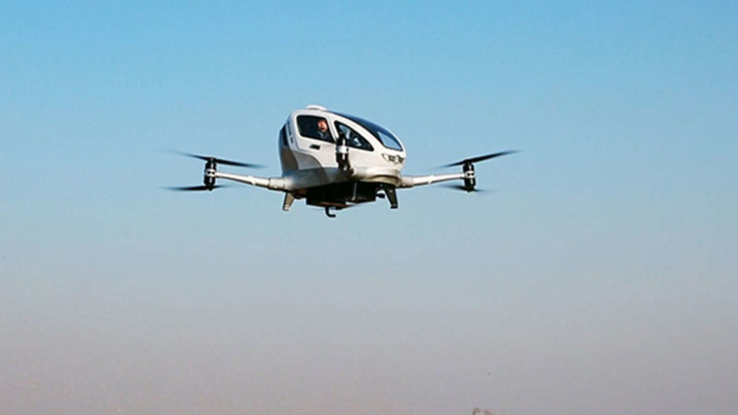 Air taxi startup EHang flies autonomously in US for first time