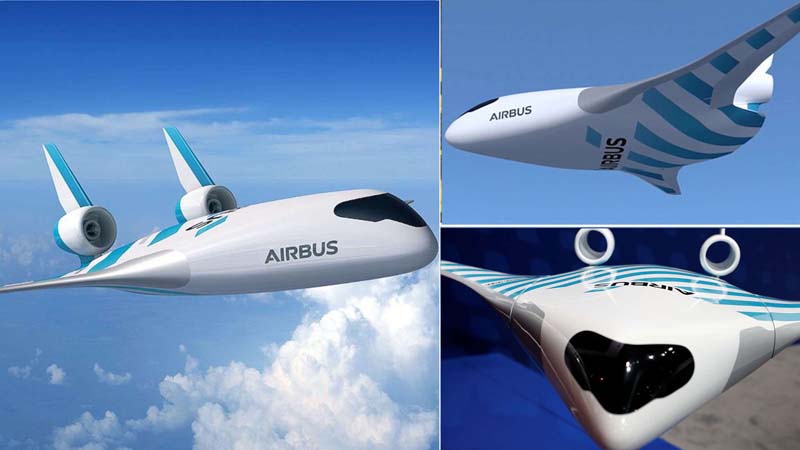 Airbus reveals its blended wing plane design after secret flight tests