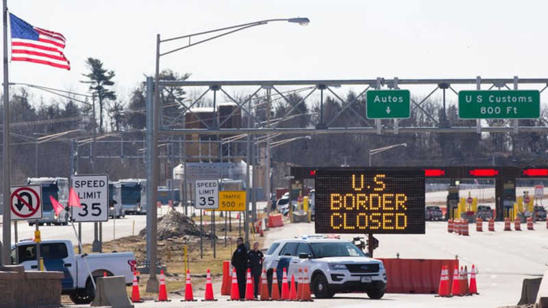 US extends travel restrictions at Canada, Mexico borders