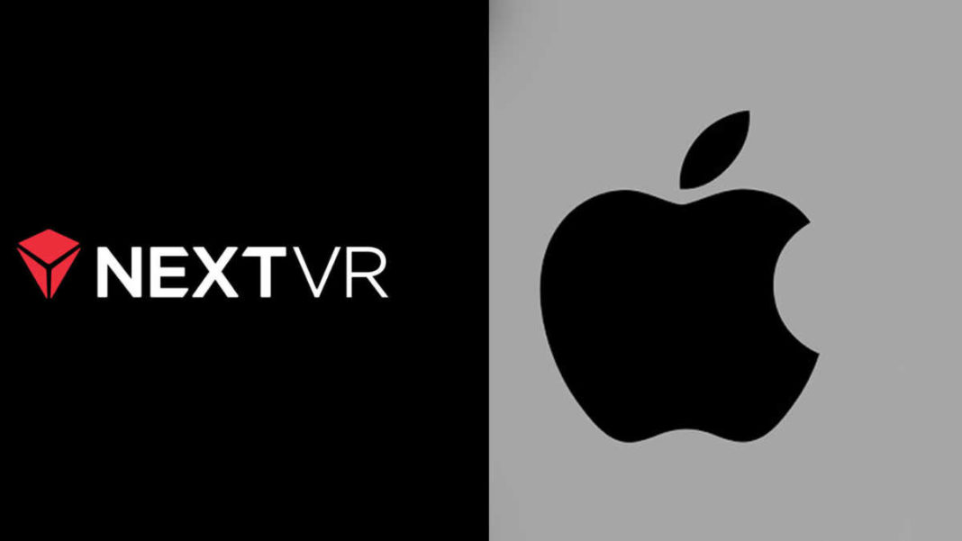 Apple buys virtual reality event startup NextVR reportedly for $100 million
