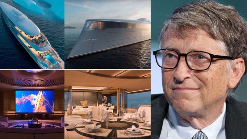 Bill Gates buys eco-friendly superyacht powered by hydrogen for ₹4,600 crore