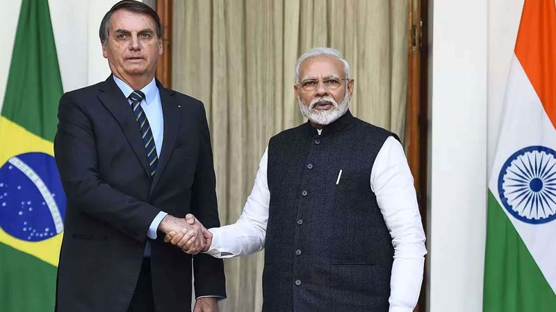 Brazil President thanks PM Modi for export of raw materials for Hydroxychloroquine