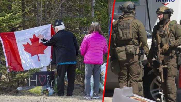 Canada's worst mass shooting began with gunman assaulting girlfriend
