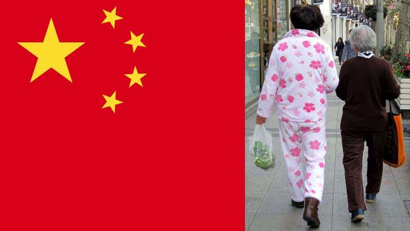 Chinese city shames people for wearing pyjamas in public, apologises