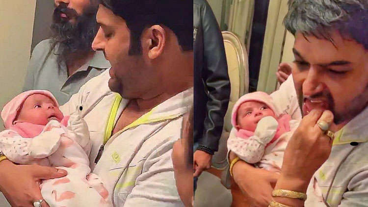 Comedian Kapil Sharma’s Fan Club Shares First Pictures Of His Daughter