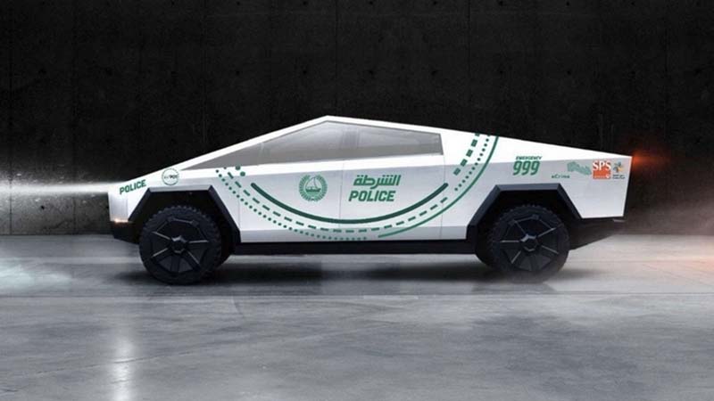 Dubai Police to add Tesla Cybertruck to its fleet in 2020