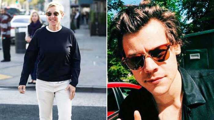 Ellen DeGeneres And Harry Styles Play Hilarious Prank On Pizza Delivery Guy!