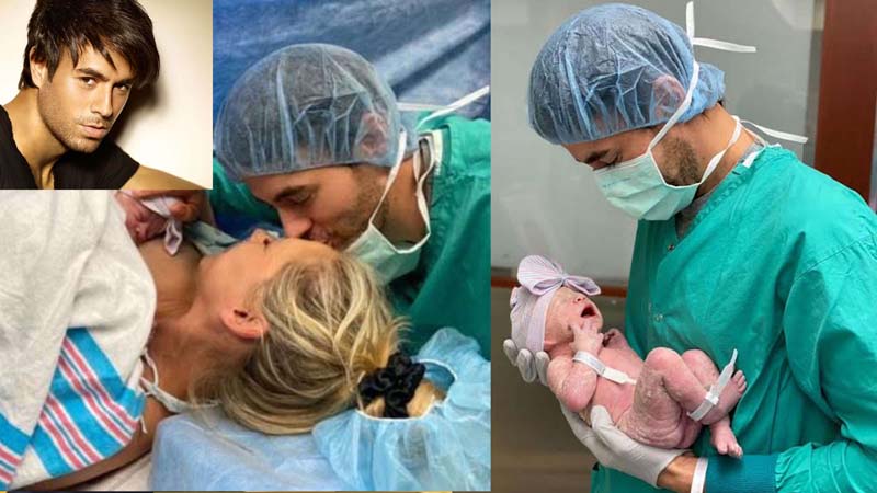 Enrique Iglesias newborn baby girl with Anna Kournikova named Sunshine?