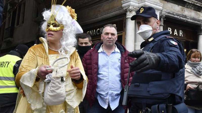Final 2 days of Venice Carnival cancelled amid virus outbreak in Italy