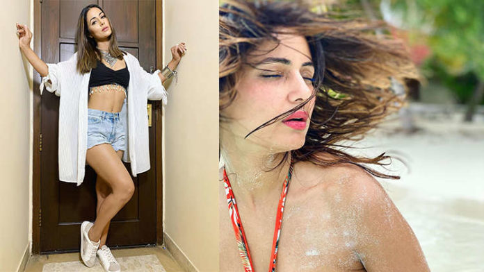 Hina Khan is sizzling and her pictures are just breaking the internet!