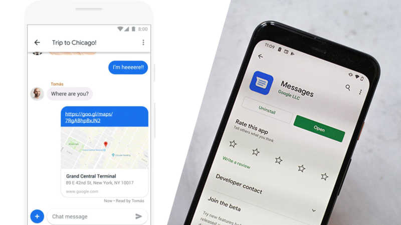Google Messages working on end-to-end encryption for RCS texts