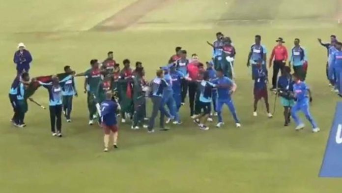 India, Bangladesh cricketers physically clash on ground after U-19 World Cup final