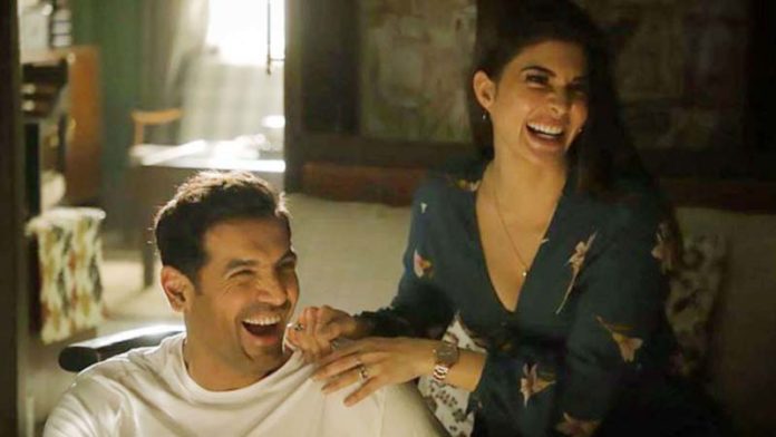 Jacqueline Fernandez Shares A BTS From Her Upcoming Film “Attack” Along With Co-Star John Abraham